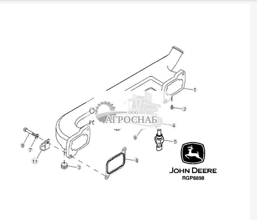INTAKE MANIFOLD (ESN -156457) 